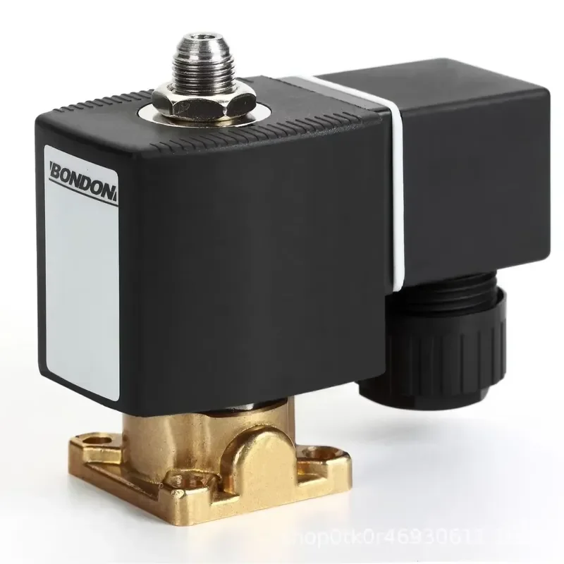 1pcs Two Position Two Way Three Way Brass Plate Connection Solenoid Valve