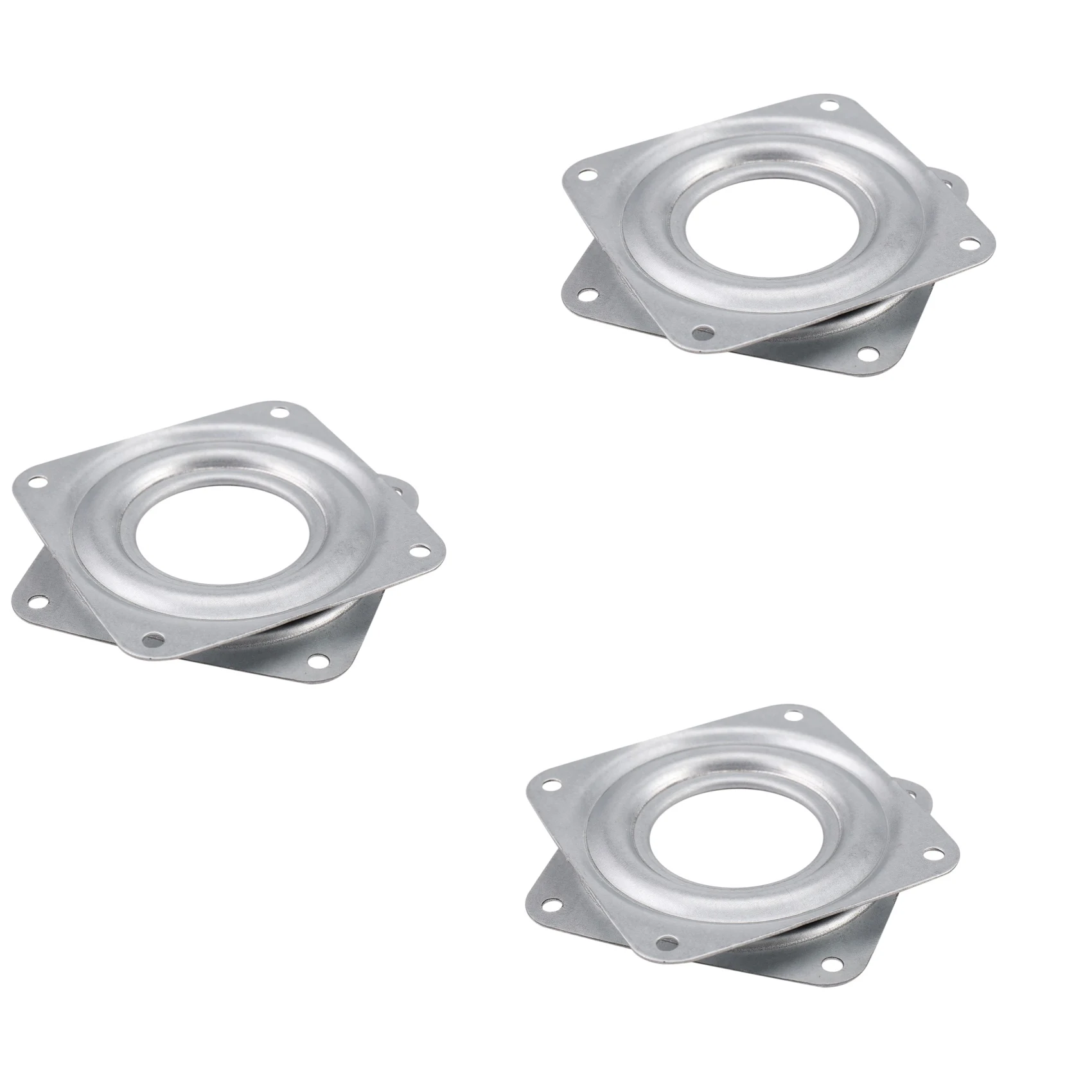 AA49 Piastra girevole in metallo con cuscinetto a sfera Lazy Susan 3X - 95 X 95 X 9 mm