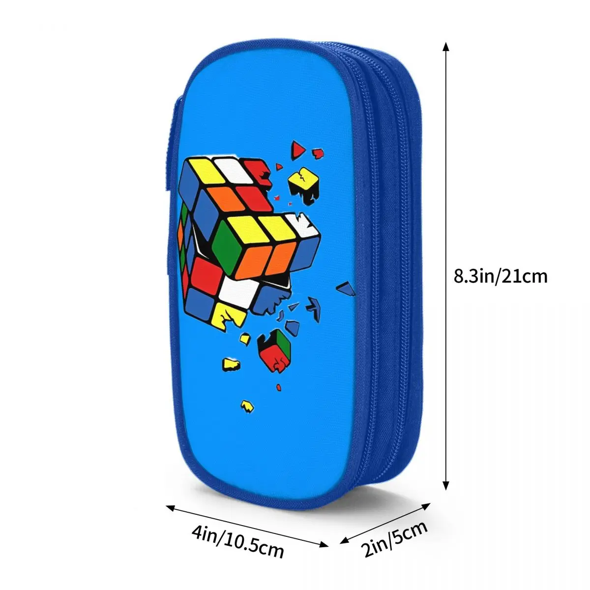 Rubix Cube Rubics astuccio classico Math Rubik Pen Box Bags studente grande capacità materiale scolastico regali astuccio per matite