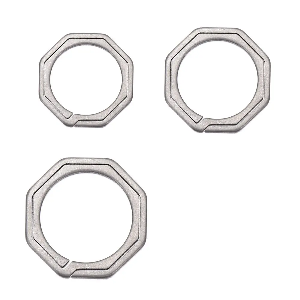 Инструмент из титанового сплава, настоящий мужской автомобильный брелок, мужской креативный подарок, брелки с пряжкой, подвеска, брелоки