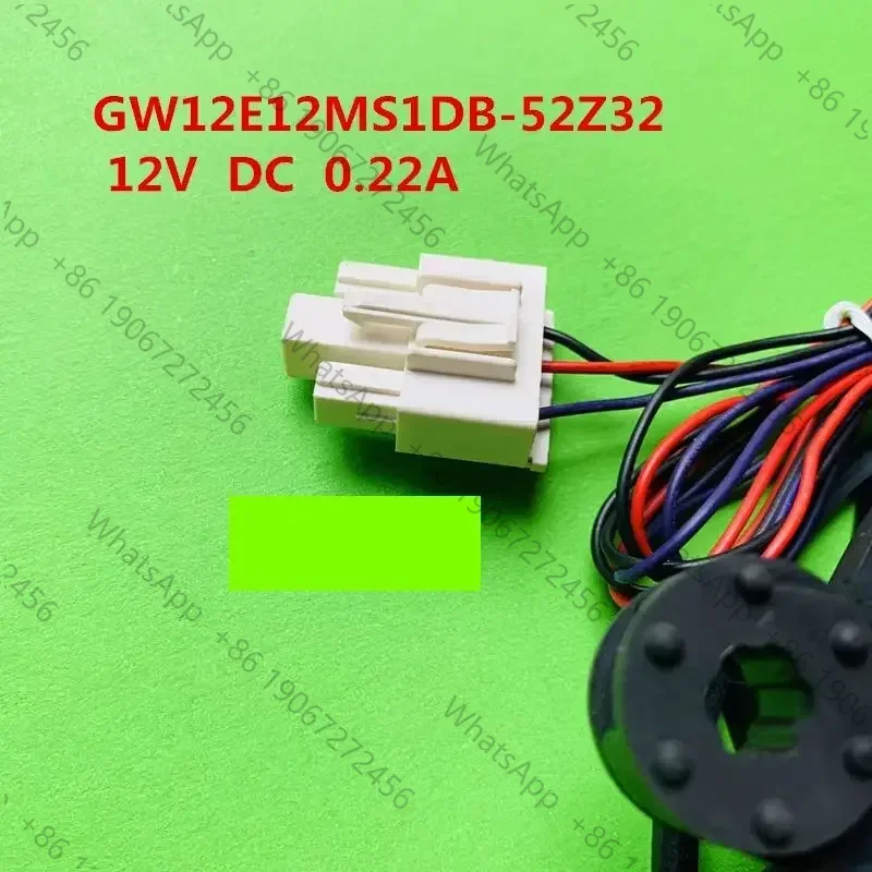 New Genuine 3Lines for Refrigerator Cooling Fan Part GW12E12MS1CB-52 DC12V 0.22A