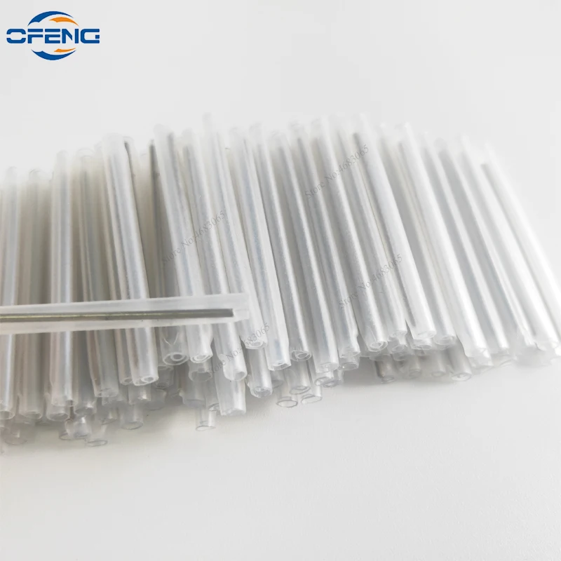 

1000pcs 40mm 45m 60mm Fiber Optic Fusion Protection Splice Sleeves Heat Shrink Tube Fiber Optic Hot Melt Tube DIY