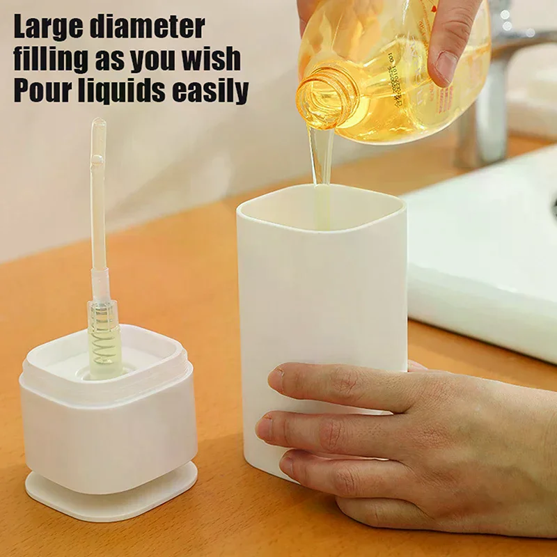 250/500 مللي مزيل ماكياج زجاجة منظفات فارغة الصحافة مضخة موزع البلاستيك مزيل طلاء الأظافر الأنظف المحمولة أدوات مانيكير #2