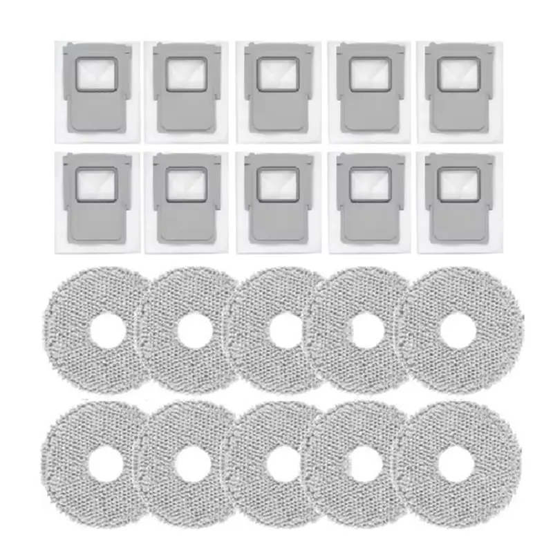 【RECOMMEND】20 قطعة لـ DJI ROMO S / ROMO A / ROMO P جهاز آلي لتنظيف الأتربة استبدال أجزاء مكنسة كهربائية ممسحة قماش كيس لجميع الغبار