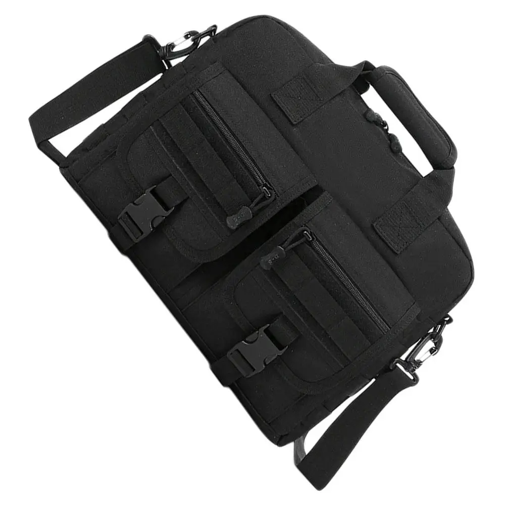 

Simple Shoulder Bag Nylon Laptop Briefcase Functional Bag for Men Small Accessories Organizer Travel