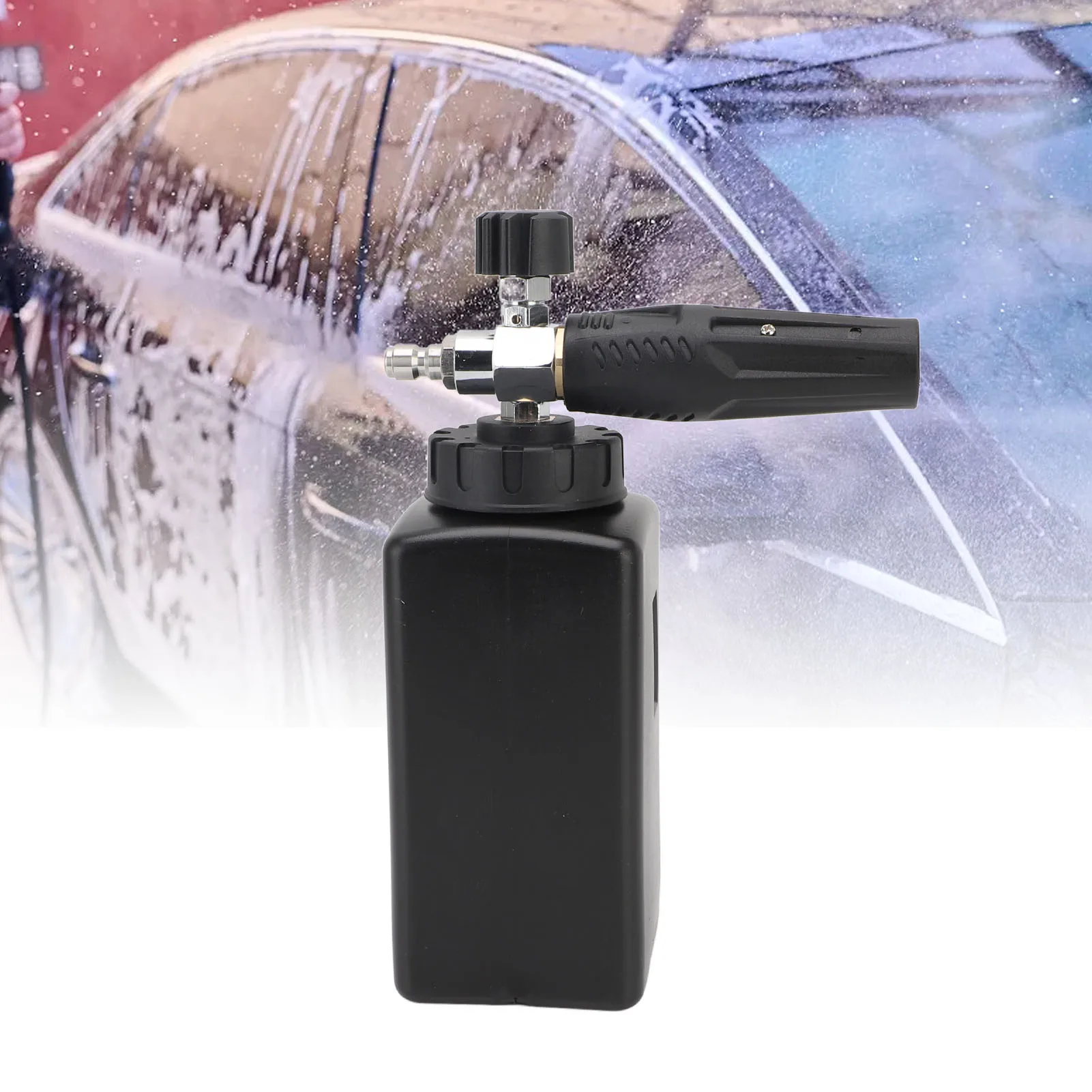 Handheld Foam Sprayer Handheld Foam Spray Bottle Portable Long Lasting Multifunctional Saving Time 1000ML for Home Gardening