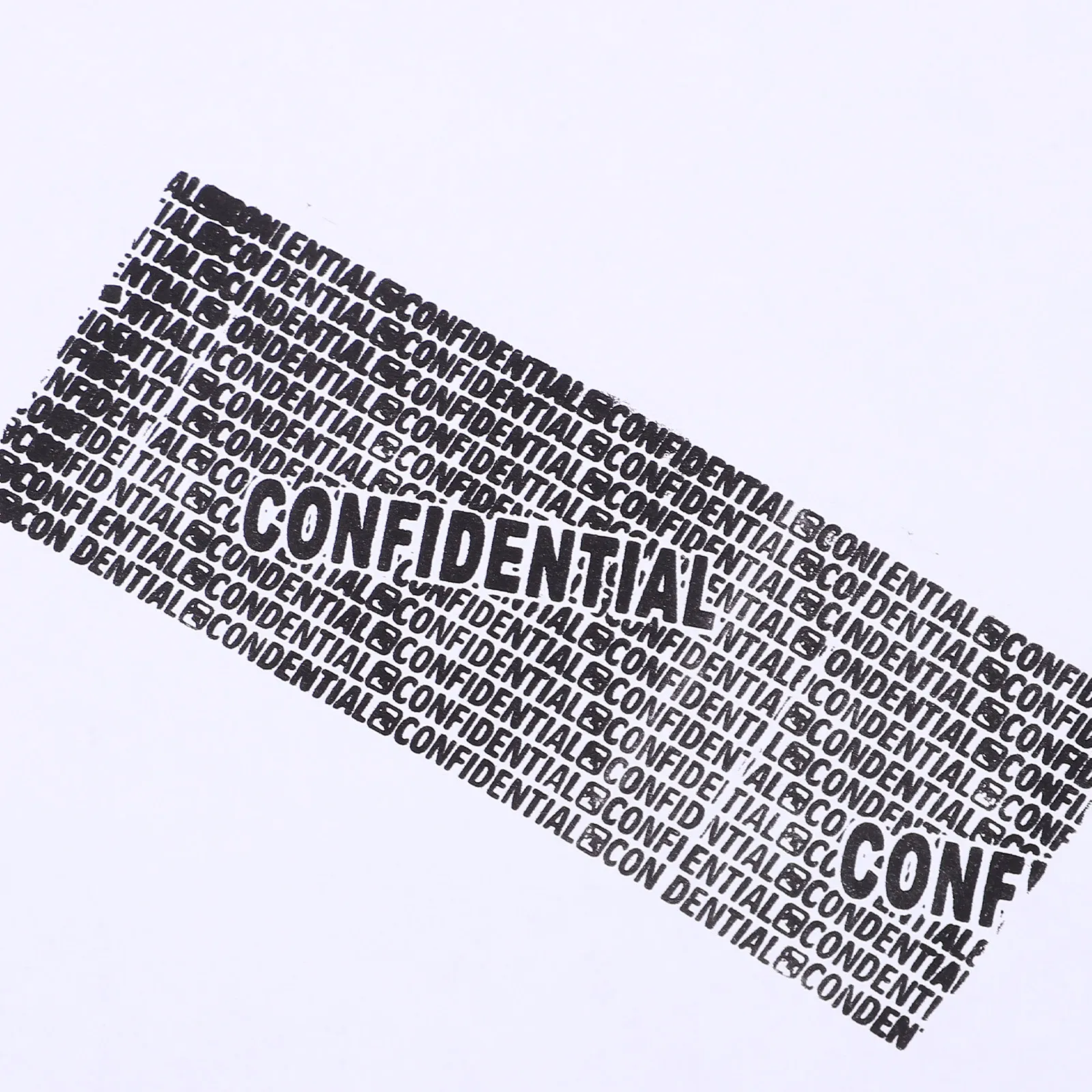 

Roller Stamp for Confidential Information Privacy Protection Portable Seal for Personal Documents Courier Addresses Identity