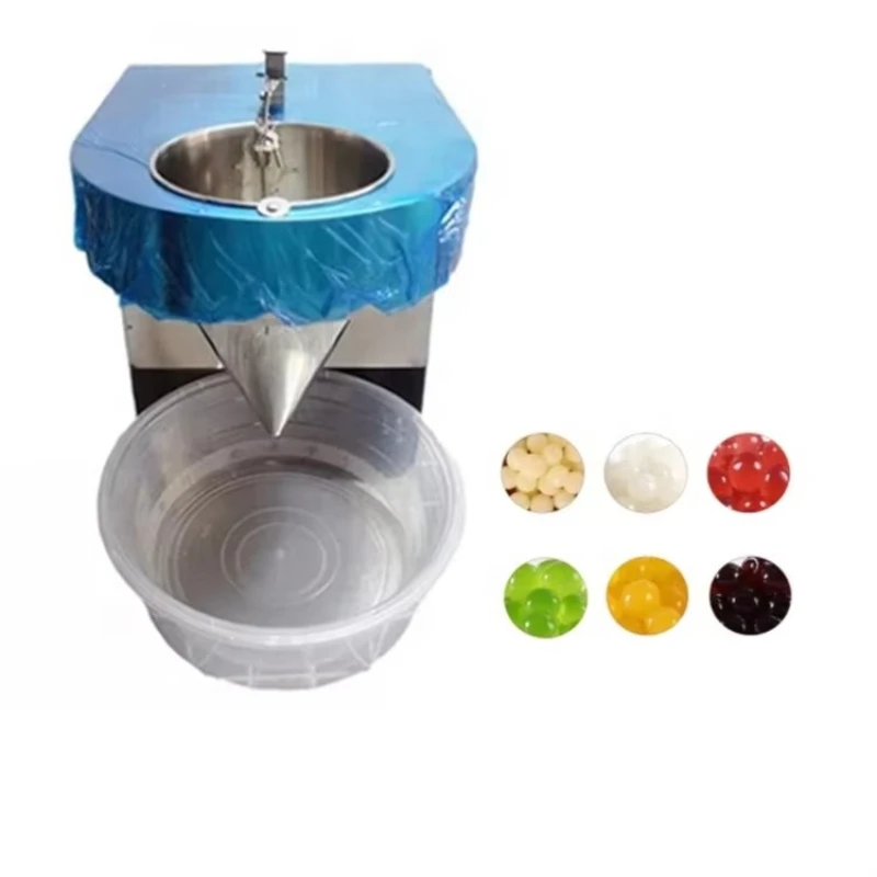 

Small jelly pearl ball making machine, milk tea cassava pearl boba making machine