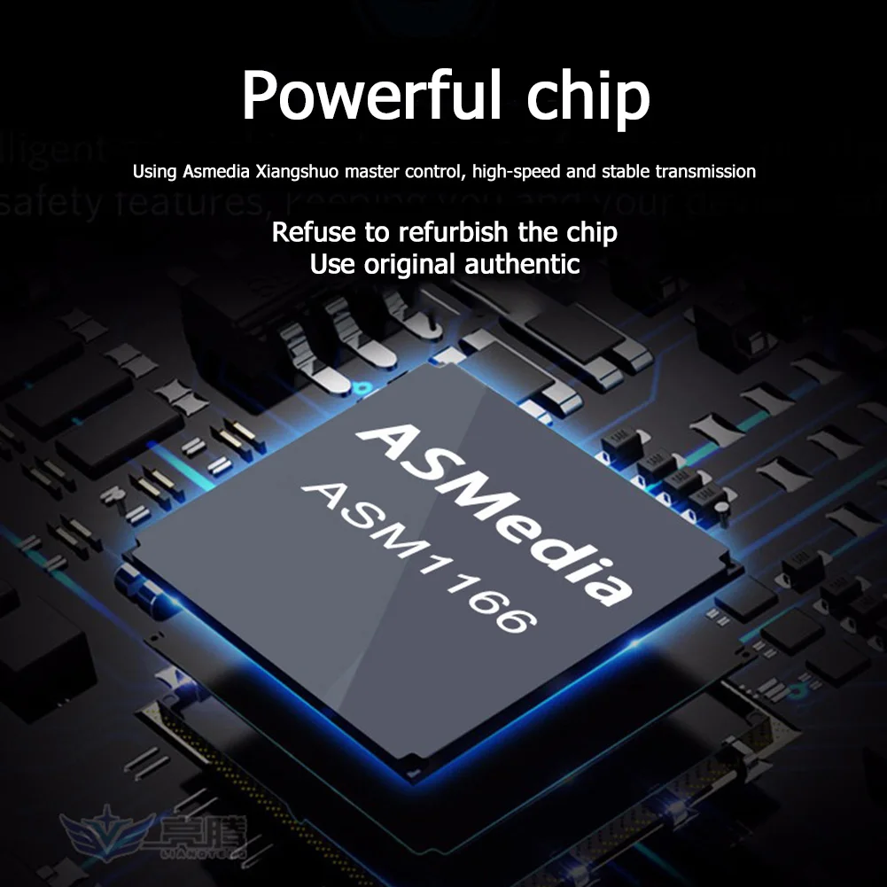 Tarjeta de expansión PCIe SATA III de 6 puertos Controlador SATA a PCI-e 1X de 6 Gbps con soporte