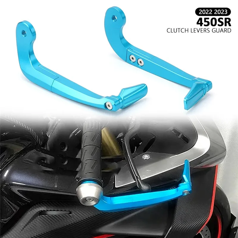 Motorcycle Handlebar Grips Brake Clutch Levers Handle Bar Guard Protector for CFMOTO 450SR 450 SR 2022