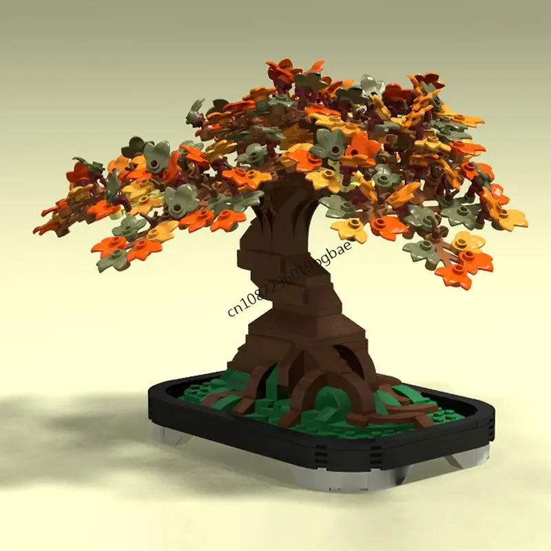 新しい 622 個人気の植物シリーズ葉のある根深い盆栽秋モデルカスタムパズル Diy クリエイティブアイデア子供のおもちゃ誕生日プレゼント