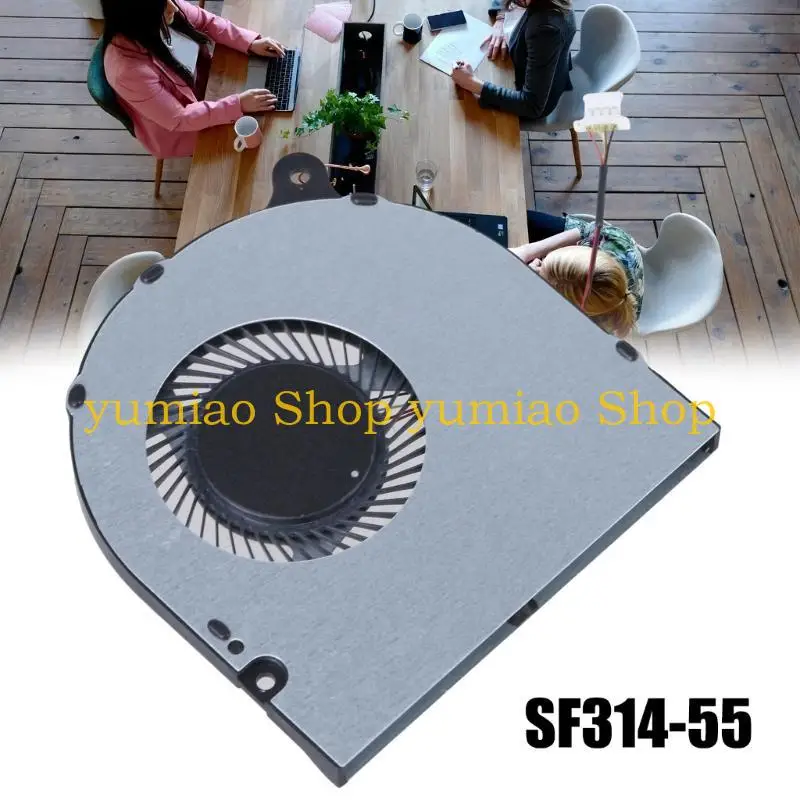 587B Replacement CPU Cooling Fan Laptop Heat Dissipation for Swift SF314-55 SF314-55G