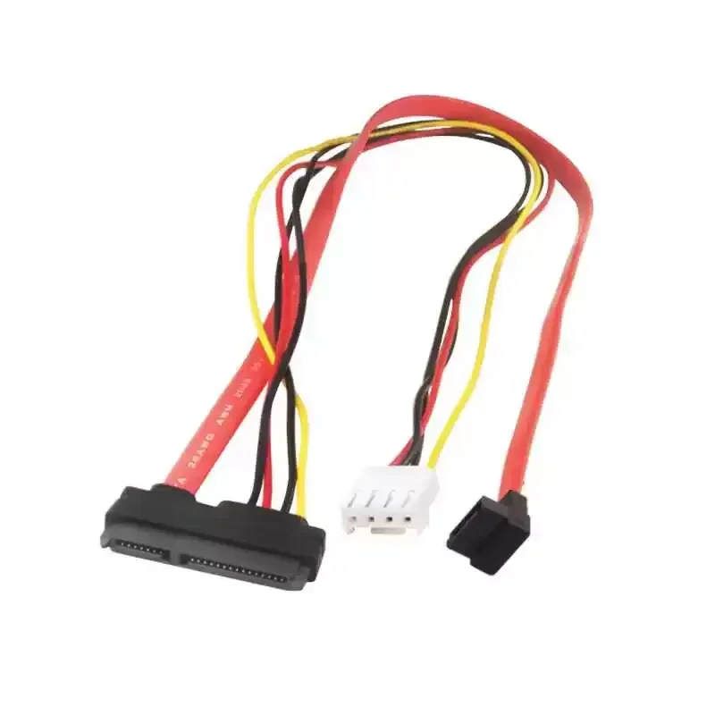 SATA Hard Disk Power Cable Data Cable for Monitoring Video Recorder Accessories SATA to 4 Pin VH3.96 Connector Wire
