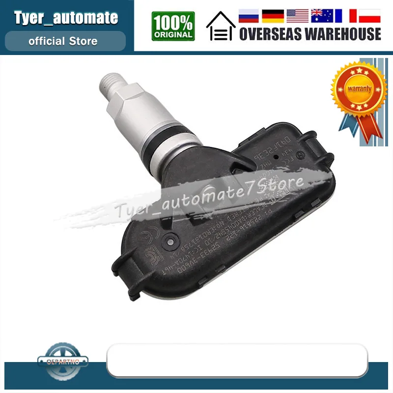 TPMS SENSOR FOR 2014-2021 HYUNDAI I40 (VF) TIRE PRESSURE SENSOR HYUNDAI 52933-3V600 529333V600 TPMS 434MHz TIRE SENSORS