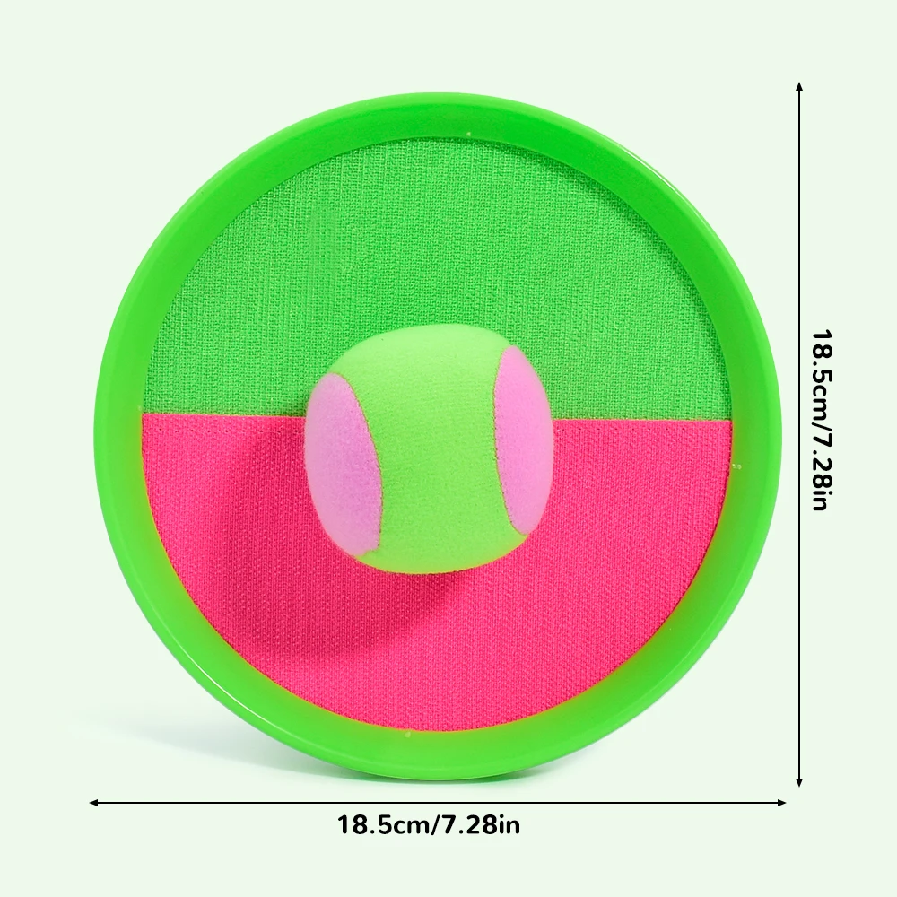 Kids Sucker Sticky Ball Toy Outdoor Sports Catch Ball Game Set Throw And Catch Parent-Child Interactive Outdoor Toys