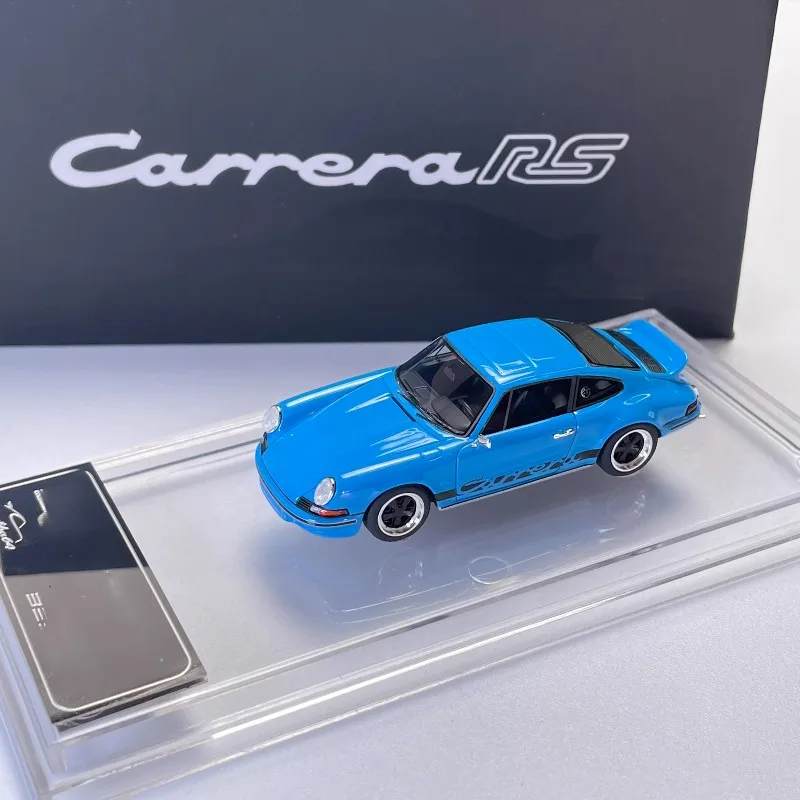 for TP Porsche 911 Carrera RS 2.7 Carrera 1:64 Resin Collection Premium Limited Edition Car Model Ornament
