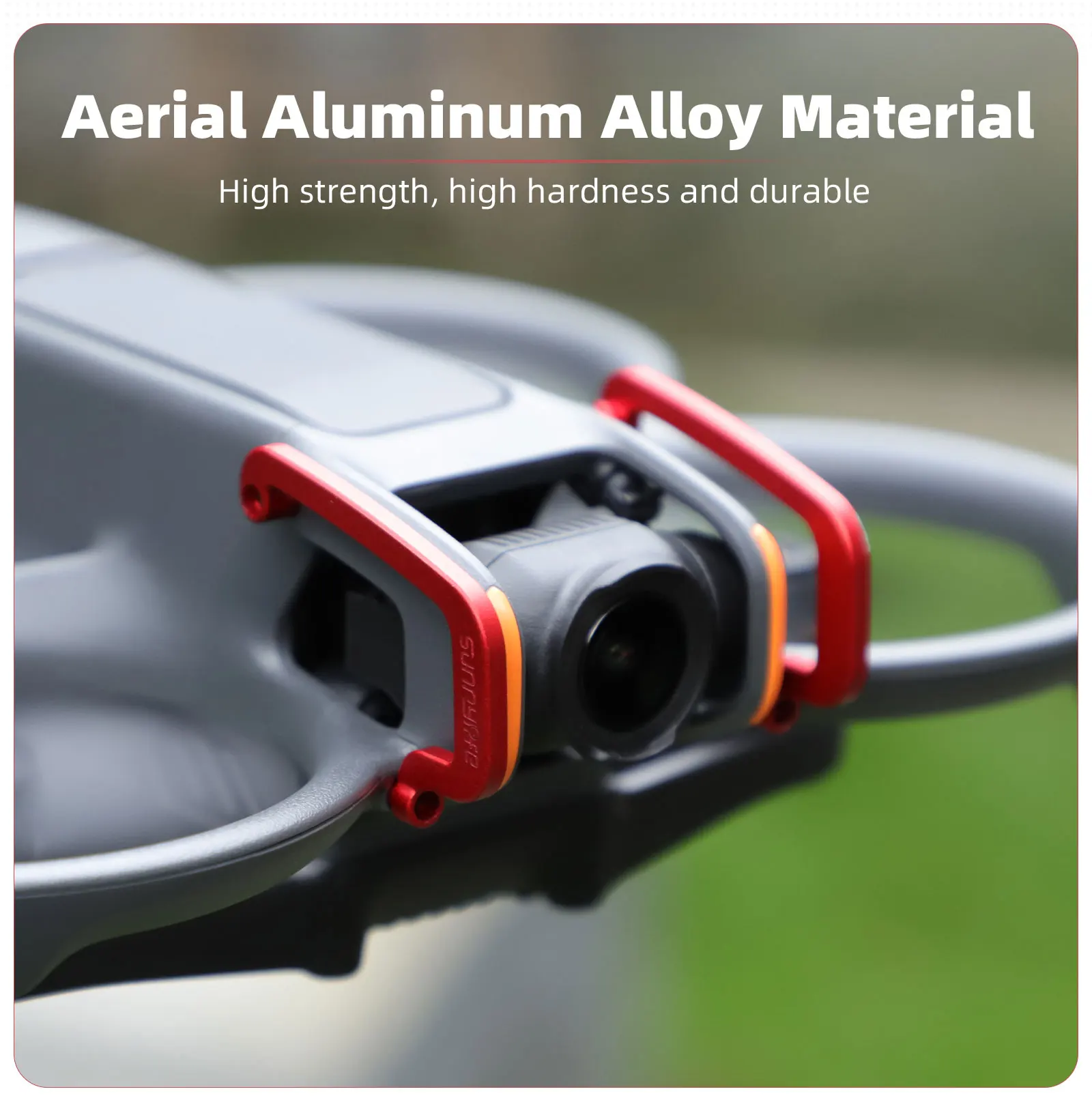 

1Pair Bumpers Suitable for DJI Avata 2 Lens Safety Bumper Anti-Collision Aluminum Alloy Accessories