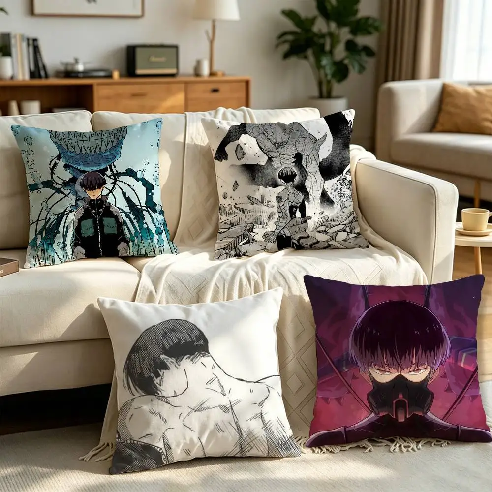 

Kaiju No.8 Hoshina Soshiro Pillow cover Simple solid color design Surprise For Multiple Bedroom Styles.