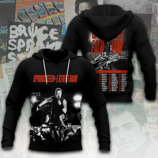 الكلاسيكية بروس سبرينغستين هوديس 2025 جديد ثلاثية الأبعاد روك المغني طباعة البلوز عادية الرجال النساء الهيب هوب الاتجاه رياضية Y2k البلوز #6