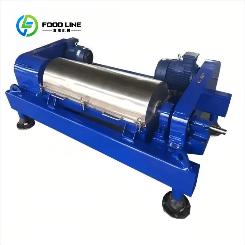 Customized Horizontal Screw Discharge Settling Centrifuge High Efficiency for Lab Sludge Dewatering and Three Phase Separation