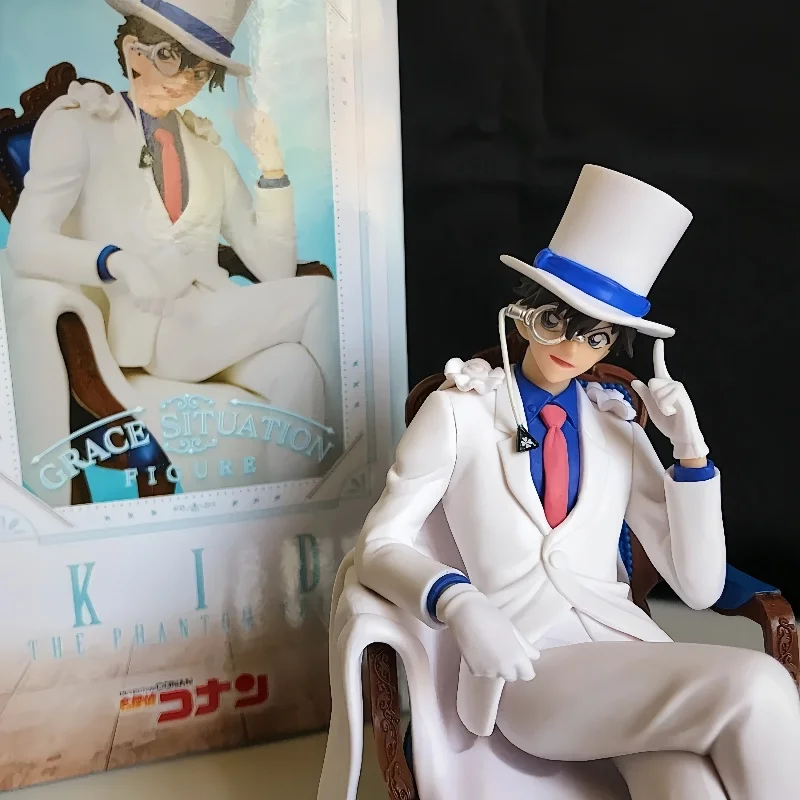 

Оригинальные фигурки аниме 14 см Sega Detective Conan Kuroba Kaito аниме фигурка украшения модель игрушки куклы подарки
