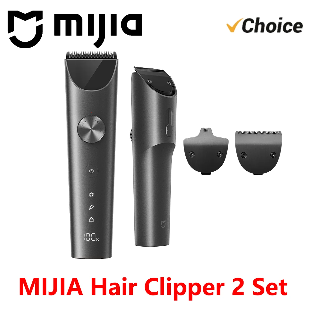 original-mijia-hair-clipper-2nd-kit-set-titanium-bladecordless-hair-trimmer-usb-c-ipx7-waterproof-lcd-professional-barber-cn