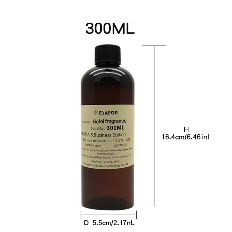 ESAEON Hotel Aroma Machine Supplement Oil - Essential Oil For All Waterless Aromatherapy Machines, Gardenia - 300ML(10.15 fl.oz)