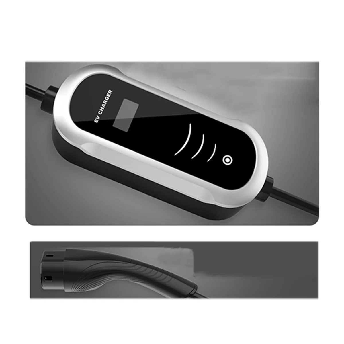 High Quality-7KW Type 2 EV Portable Charger With Conversion Plug 5 Currents Modes Car Fast Charger ? For Electric Vehicle