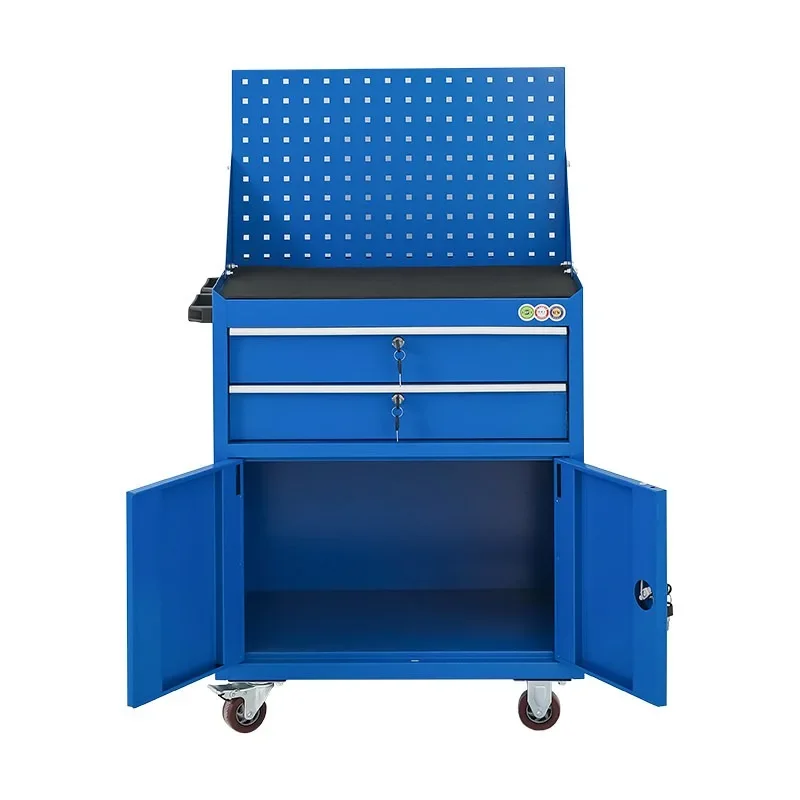 Hardware Heavy Tool Cabinet Auto Repair Tool Cart Cart Factory Workshop Mobile Multifunctional Repair Locker