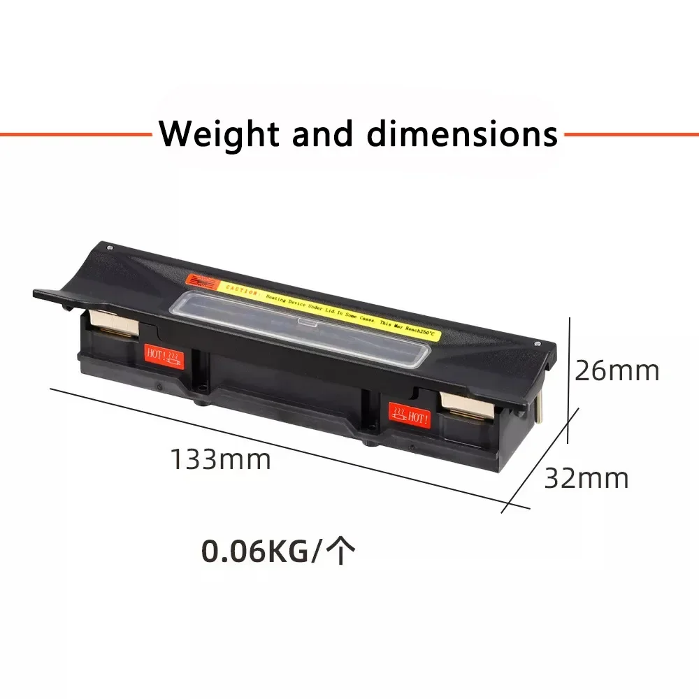 Fiber optic splicing machine A-80S/81S FS-60A/60C/60E/60F fiber fusion splicer heating furnace heater set