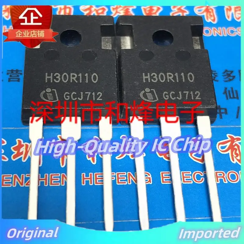 10PCS-30PCS  IHW30N110R H30R110  TO-247 1000V 30A Imported Original  Best Quality