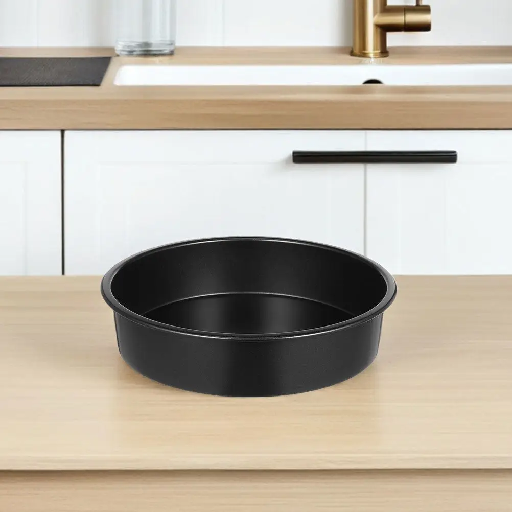 3Pcs Round Nonstick Cake Molds 8 Inch Deep Baking Pans for Chiffon Cheesecake Dessert Mold Set Baking Pan for Chiffon Cake