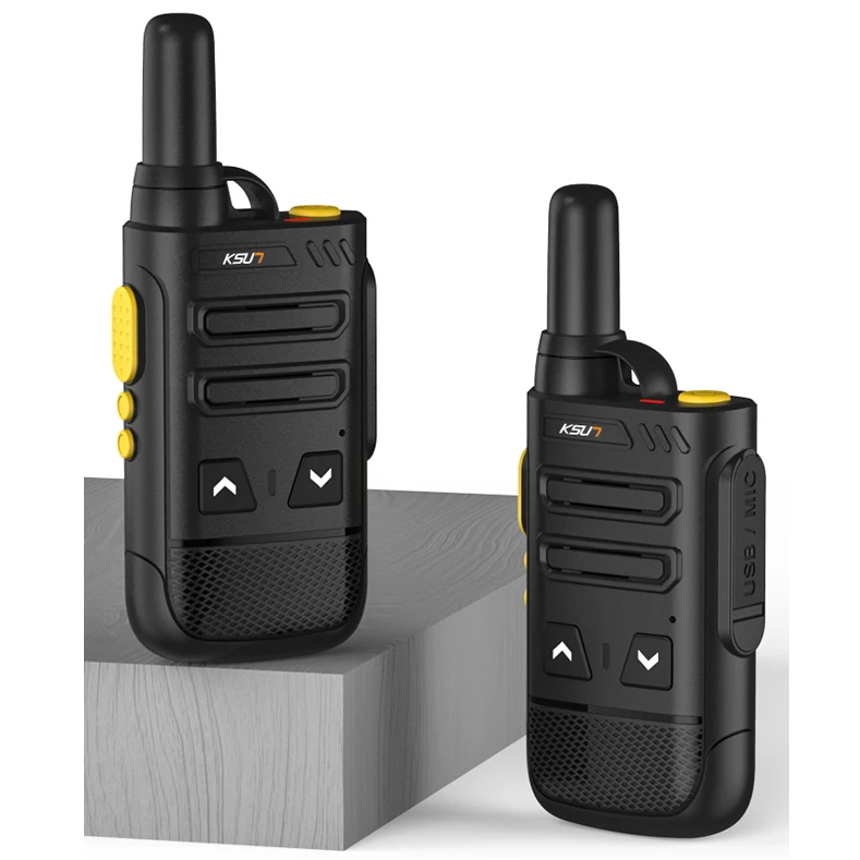 KSUN 2 قطعة USB 16 Chs سهل الاقتران 400-470 ميجا هرتز UHF راديو 1-3 كجم طويلة المدى يده التناظرية اسلكية تخاطب لمطعم الأمن