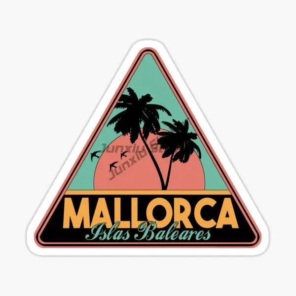 Spain Mallorca Scenic Car Stickers Vinyl Self-adhesive Decor Decal Laptop Helmet Vinyl Sticker