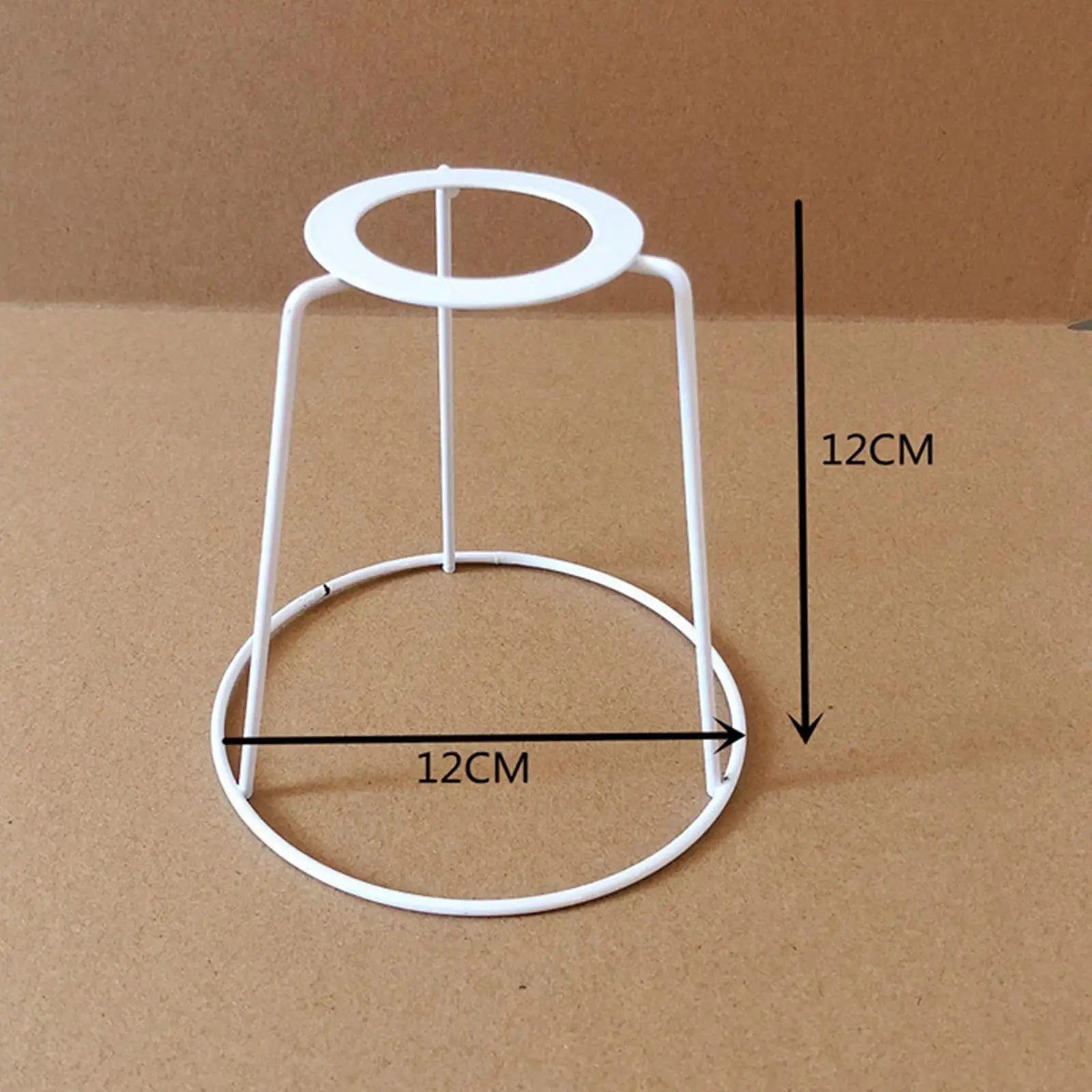

Lamp Shade Frame Lampshade Frame Iron Portable E27 Sturdy Lamp Shade for Anniversary Light Cover Bar Bedroom