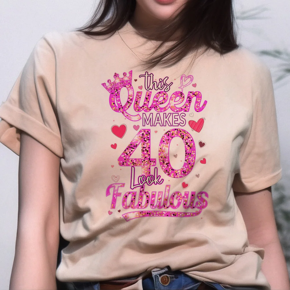 

40 Fabulous Crown tshirt women streetwear manga anime t-shirts female graphic clothes