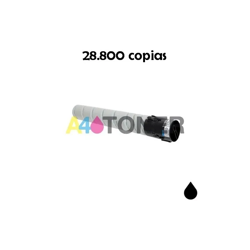 Konica TN322 A33K050 black toner compatible A4toner.com