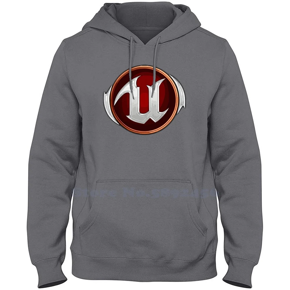 Unreal Tournament Logo Fashion Sweatshirt Hoodie Top Quality Graphic 100% Cotton Hoodies