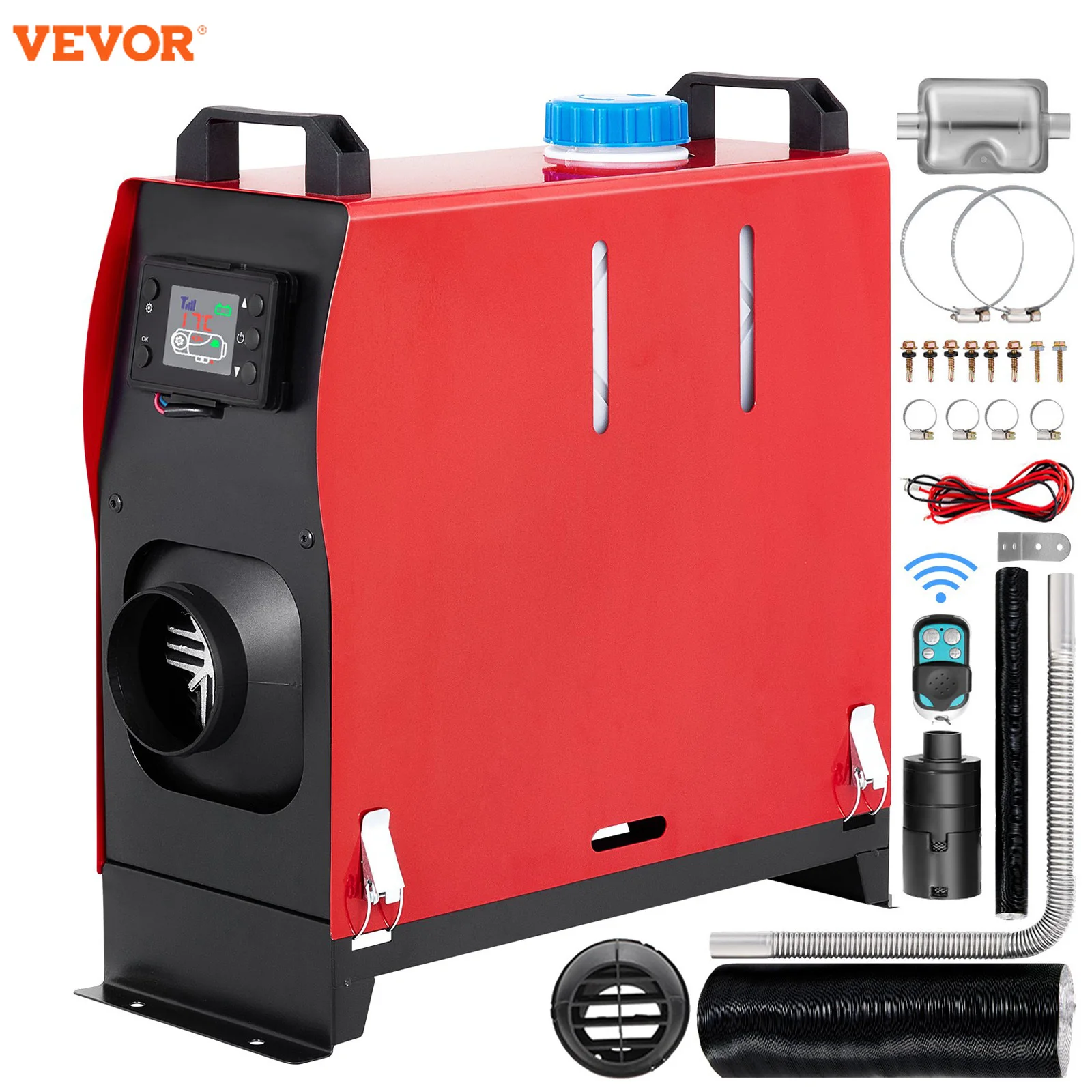 

VEVOR 12V 8KW Car Heater Air Diesel Heater with LCD switch Diesel Heater with Remote Control and for Boats Car Trucks Campervans