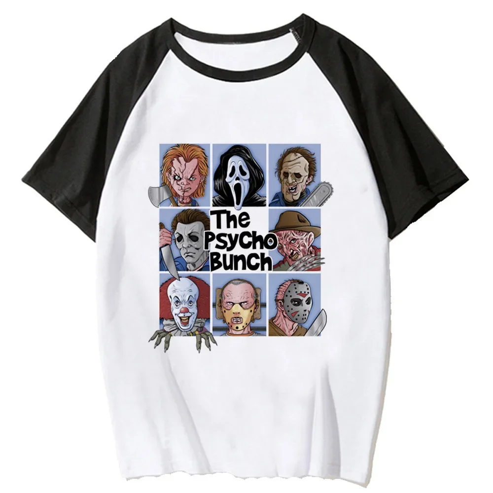 

Satan Halloween Horror Ghost T-shirts Women Printed Design Graphic Tee T-shirts Female 2000s Clothing