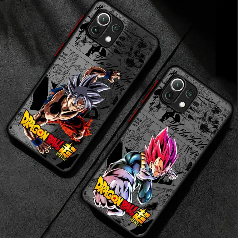 Anime D-Dragons Balls Case for Xiaomi Mi 10T 11t pro 11 Lite 12T Pro 12 14 Pro 9T 13Pro 5G 12X 13 Lite Soft Phone Cover Shell