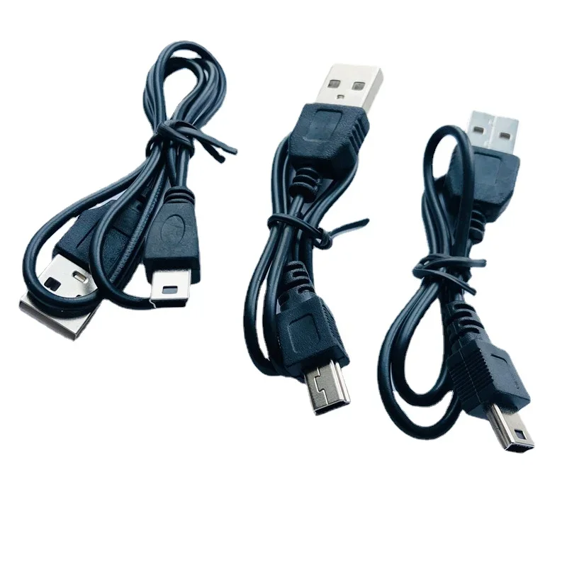 1pc USB 2.0 To Mini USB Data Cable for Digital Cameras for MP3 MP4 Player USB Data Charger Cable Line 80cm