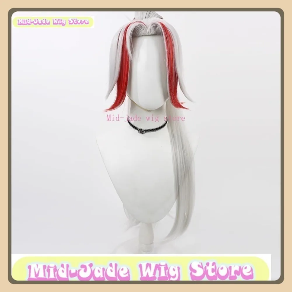 Mid-jade Wig Store League Of Legends Yone Cosplay Wig Anime Game Role-playing Halloween Party Synthetic Wig