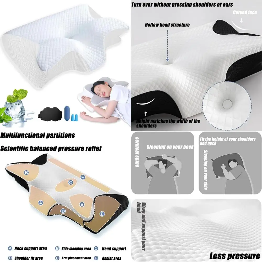 collection-de-luxe-oreillers-ergonomiques-pour-le-cou-en-memory-foam-pour-un-soutien-et-un-confort-superieurs