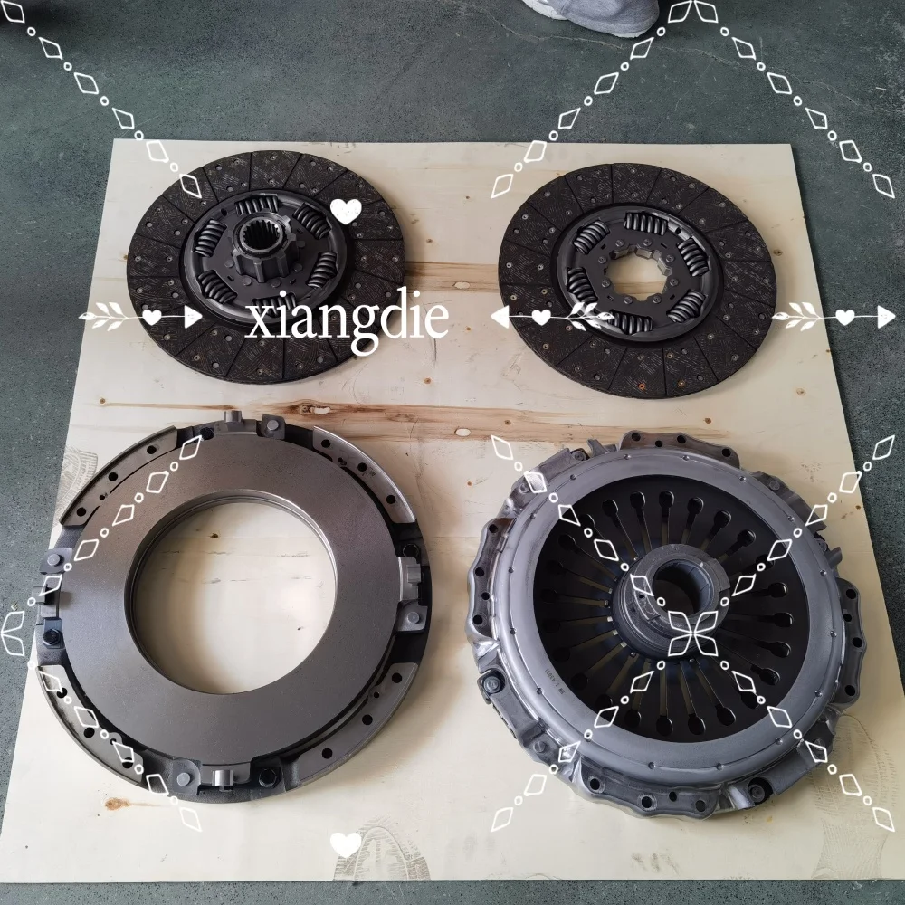 Factory Direct Clutch Pressure Plate Assembly for SINOTRUK HOWO FAW Dongfeng SHACMAN FOTON Truck Parts