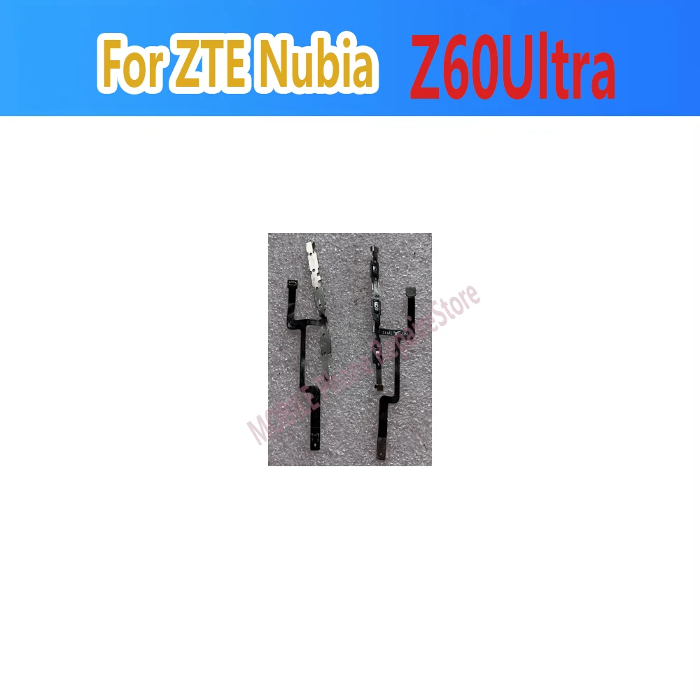 For ZTE Nubia Z30Pro Z40Pro Z50S Z60S Pro Z60 Z70 Ultra Power ON OFF Switch Volume Side Button Key Flex Cable Z60spro Replacemen