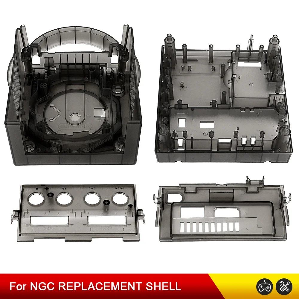 NEUE 6 CLORS Für Gamecube NGC Ersatz Shell Transparent Fall für Gamecube NGC GC Spielkonsole DOL-101/DOL-001 Dropshipping – Detail 34