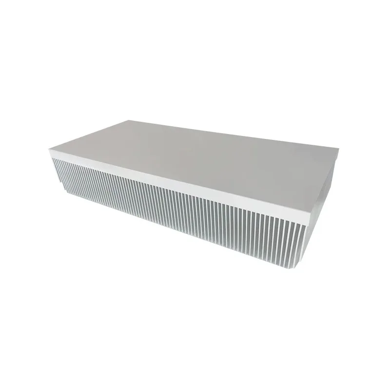 Air cooled radiator width 450,high 86mm High density tooth cooling aluminum 450*86*100-600mm industrial aluminum extrusion fins