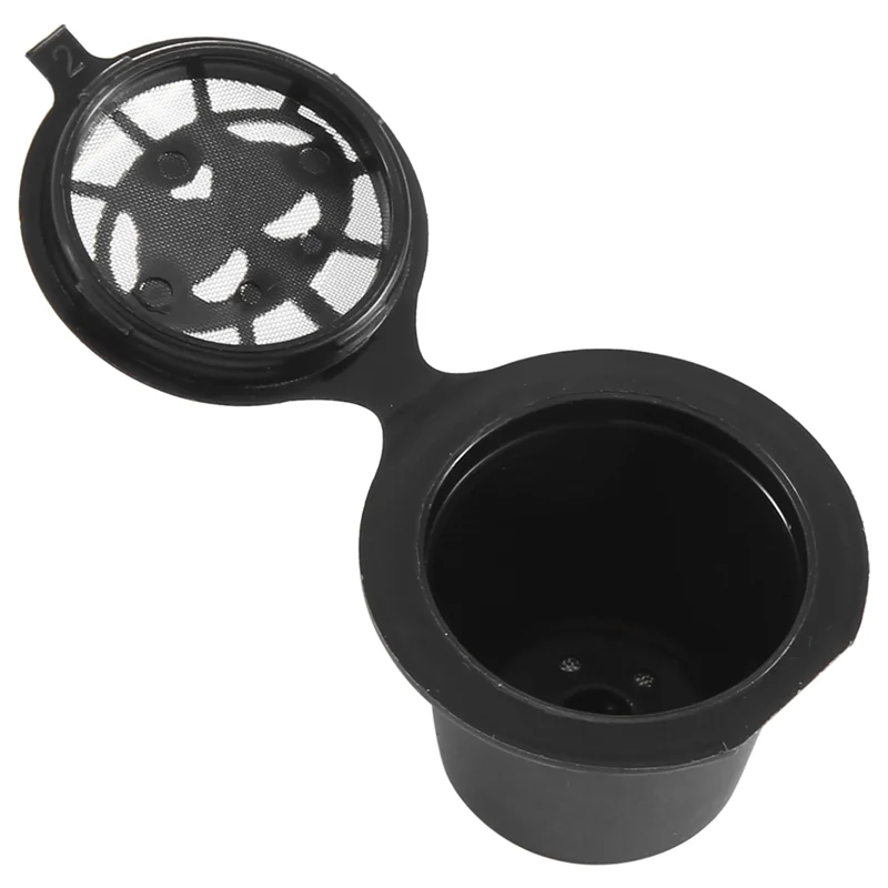 

A65Z 5 Reusable Nespresso Capsules Refillable Coffee Capsule Filter With Nespresso Coffee Machines With Coffee Spoon Brush