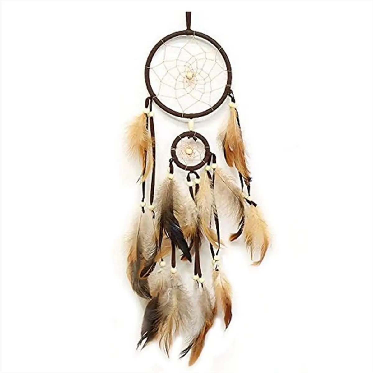 MALL Dream Catcher Brown Decorative Dream Catcher Living Room Dream Catcher for Wall Hanging, Decoration, Festival, Gift